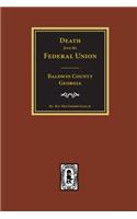 (Baldwin County) Deaths from the Federal Union, 1830-1850.