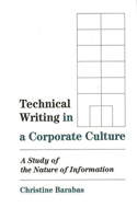 Technical Writing in a Corporate Culture