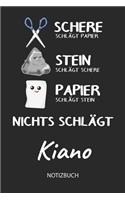 Nichts schlägt - Kiano - Notizbuch