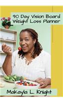 90 Day Vision Board Weight Loss Planner