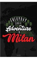 Milan Travel Journal: Small college blank world book, notebook, diary for your holiday notes and memories from Italy or as travel gift