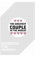 Notebook for Weddings