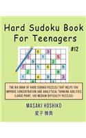 Hard Sudoku Book For Teenagers #12