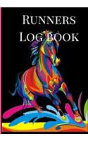 Runners Log book: A Horse Theme One Year Daily Running, Jogging, Cycling And Walking Journal Exercise Athletes Logbook, Tracker, Diary, Organizer, And Calendar Fitnes