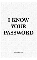 I Know Your Password