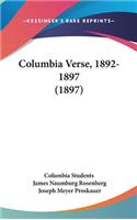 Columbia Verse, 1892-1897 (1897)