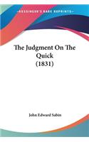 Judgment On The Quick (1831)