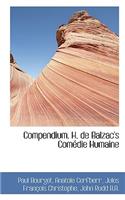 Compendium. H. de Balzac's Com Die Humaine