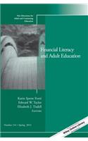 Financial Literacy and Adult Education