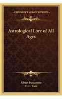 Astrological Lore of All Ages
