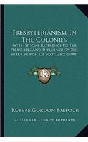 Presbyterianism In The Colonies