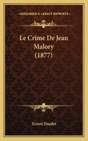 Crime De Jean Malory (1877)