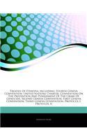 Articles on Treaties of Ethiopia, Including: Fourth Geneva Convention, United Nations Charter, Convention on the Prevention and Punishment of the Crim