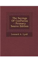 The Sayings of Confucius