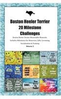 Boston Heeler Terrier (Boston Cattle Dog) 20 Milestone Challenges Boston Heeler Terrier Memorable Moments.Includes Milestones for Memories, Gifts, Grooming, Socialization & Training Volume 2