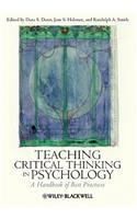 Teaching Critical Thinking in Psychology