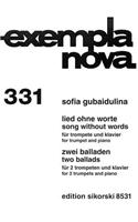 Song Without Words & Two Ballads: Trumpet and Piano
