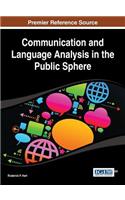 Communication and Language Analysis in the Public Sphere