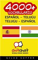 4000+ Espanol - Telugu Telugu - Espanol Vocabulario: (Spanish)