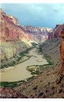 Aerial View of the Colorado River at the Grand Canyon Journal: 150 Page Lined Notebook/Diary