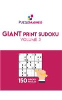 Giant Print Sudoku Volume 3