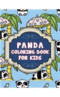 Panda Coloring Book For Kids