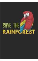 Rainforest Lover Notebook: Diary Journal 6x9 inches with 120 Lined Pages