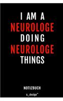 Notizbuch für Neurologen / Neurologe / Neurologin