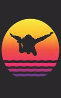 Skydiver Notebook for Skydivers skydiving journal gift for Skydive Parachuting enthusiast