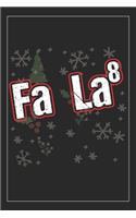 Fa La8: Gifts for teachers, teacher christmas gift ideas, teacher journal gift 6x9 Journal Gift Notebook with 125 Lined Pages