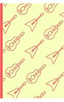 Guitar Pattern Notebook