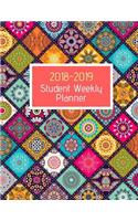 2018-2019 Student Weekly Planner: Academic Planner, Calendar Schedule Organizer and Journal, Course Assignment, Activity and To-Do-List 123 Pages 8.5x11 Inches