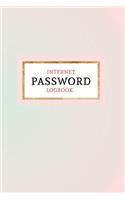 Internet Password Logbook
