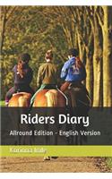 Riders Diary - Allround Edition: English Version