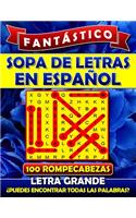 Fantástico Sopa de Letras en Espanol Letra Grande