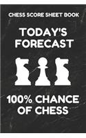 Chess Score Sheet Book