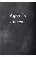 Agent's Journal Chalkboard Design