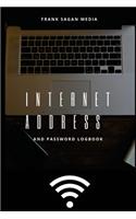 Internet Address and Password Logbook: Password Login Book