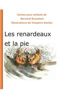 Les renardeaux et la pie