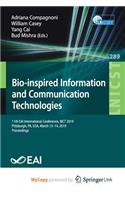 Bio-inspired Information and Communication Technologies