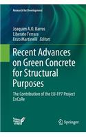 Recent Advances on Green Concrete for Structural Purposes