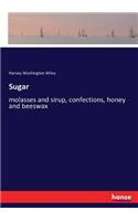 Sugar: molasses and sirup, confections, honey and beeswax