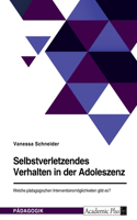Selbstverletzendes Verhalten in der Adoleszenz. Welche pädagogischen Interventionsmöglichkeiten gibt es?