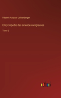 Encyclopédie des sciences religieuses