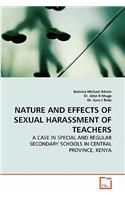 Nature and Effects of Sexual Harassment of Teachers