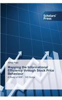 Mapping the Informational Efficiency through Stock Price Behaviour