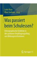 Was passiert beim Schulessen?