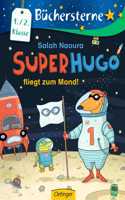 Superhugo fliegt zum Mond!