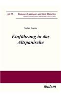 Einführung in Das Altspanische