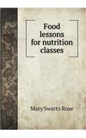 Food Lessons for Nutrition Classes